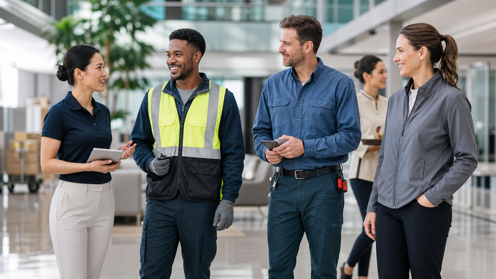 Professional Workforce Interaction in Cohesive Corporate Environment