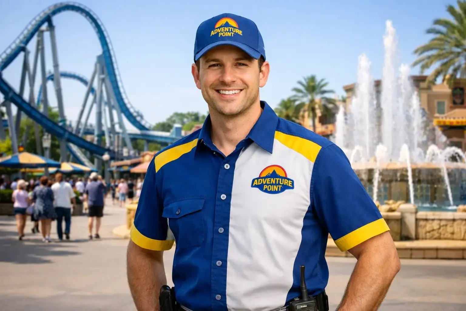 Adventurous spirit at Adventure Point