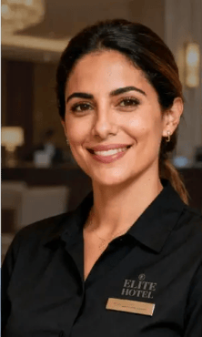 Black Hospitality Uniform