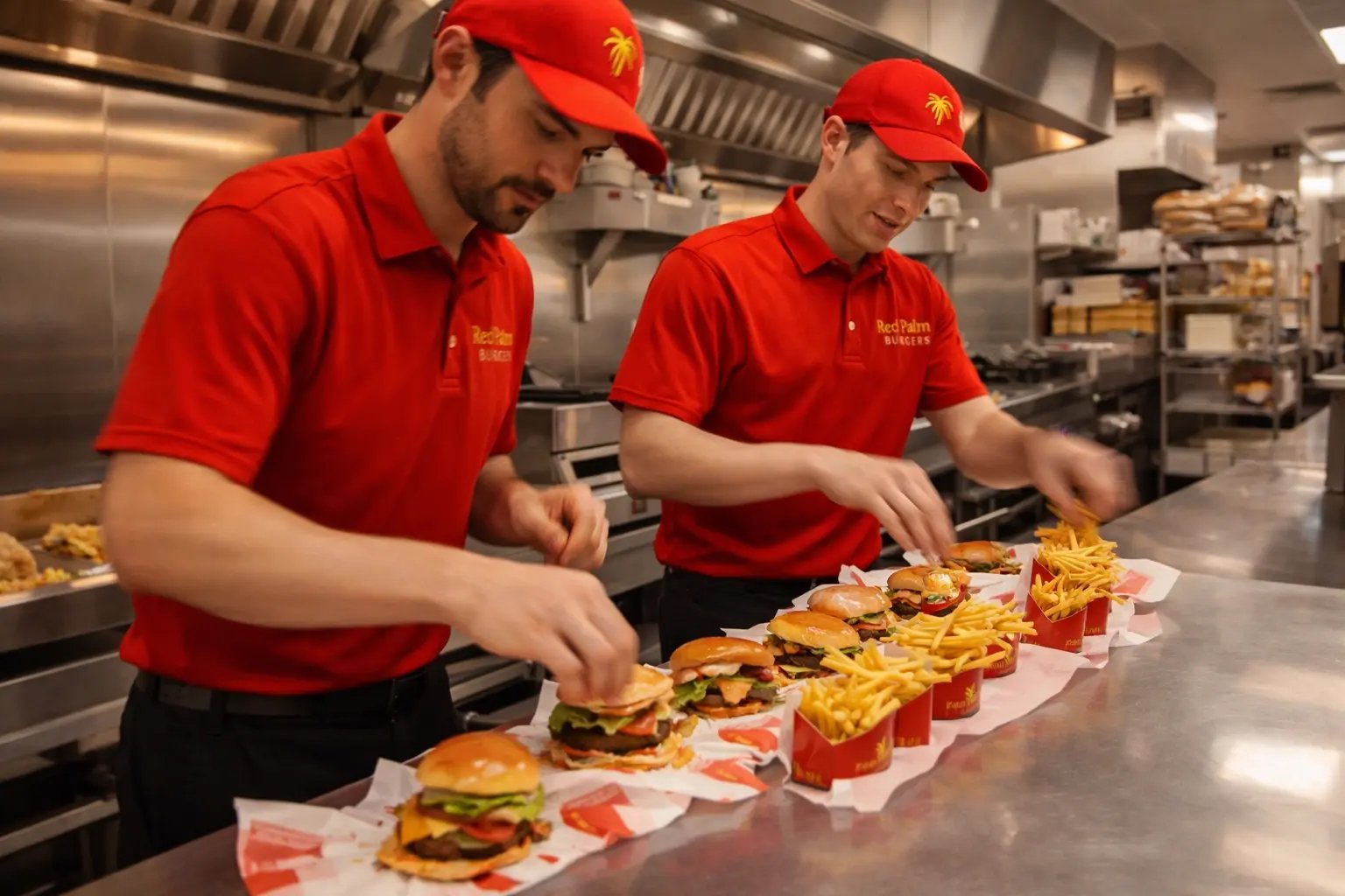 Burger Preparation Burger Preparation