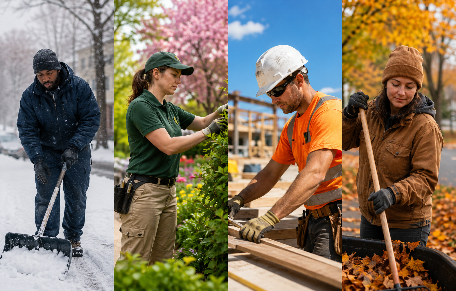 Working through the seasons