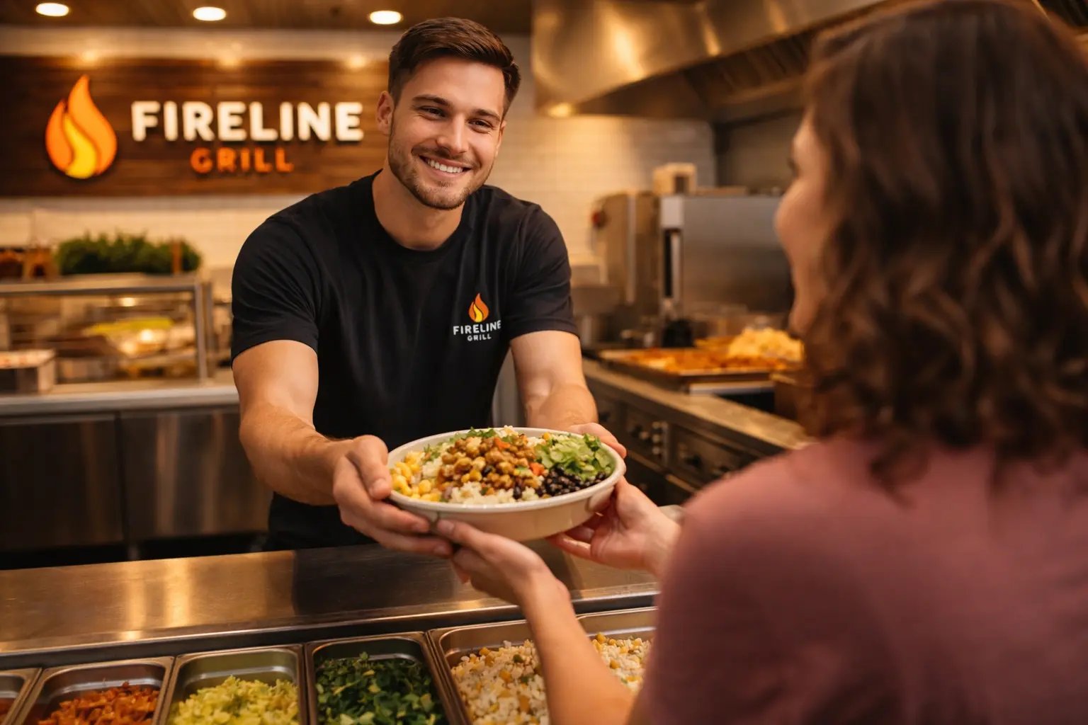 Fire Line Grill Serve Fire Line Grill Serve