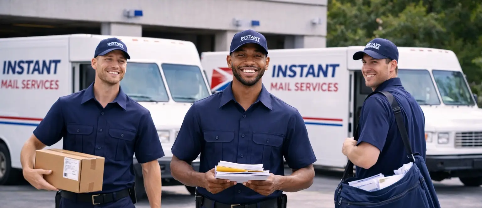 Mail team in action