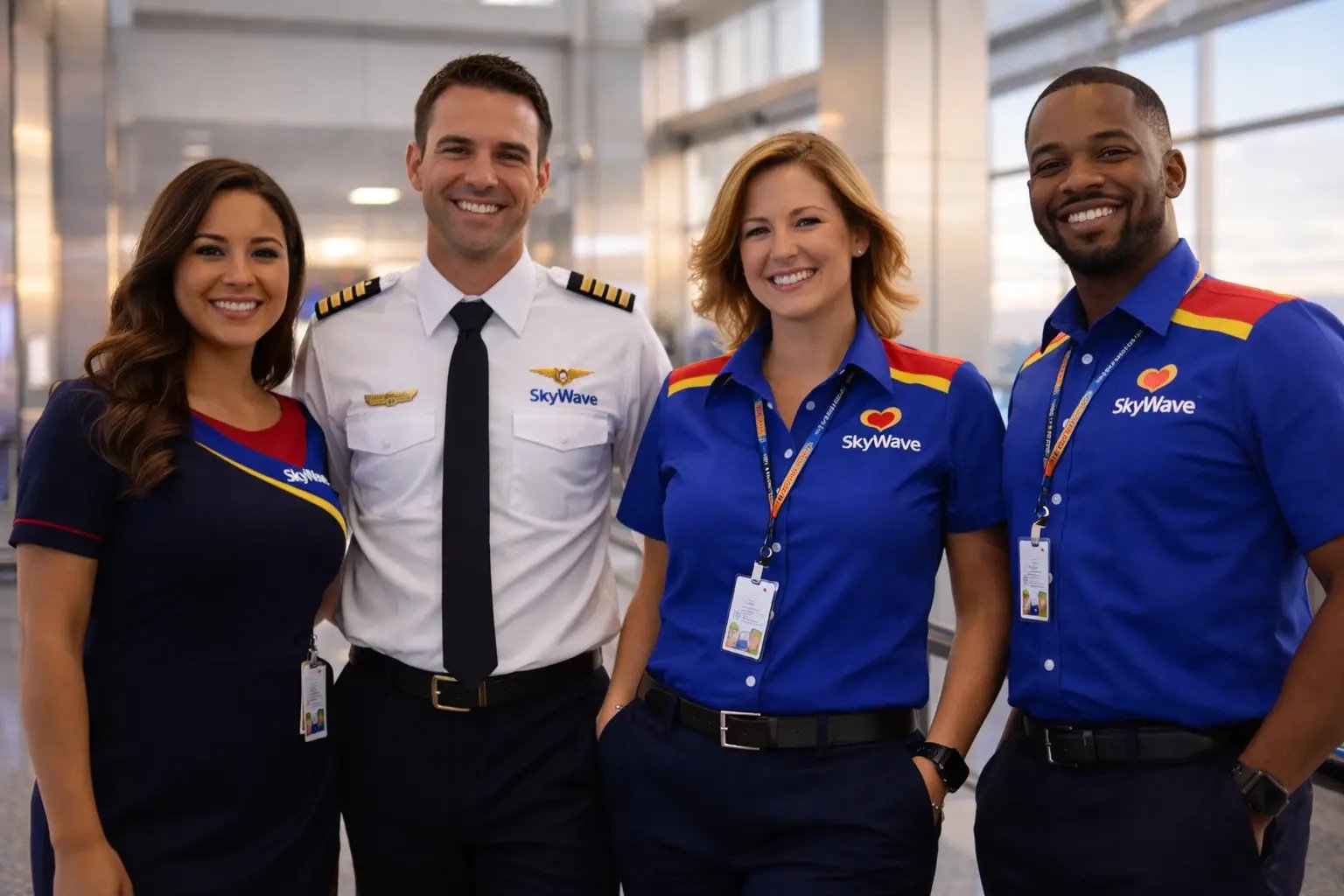 Team Photo at SkyWaves