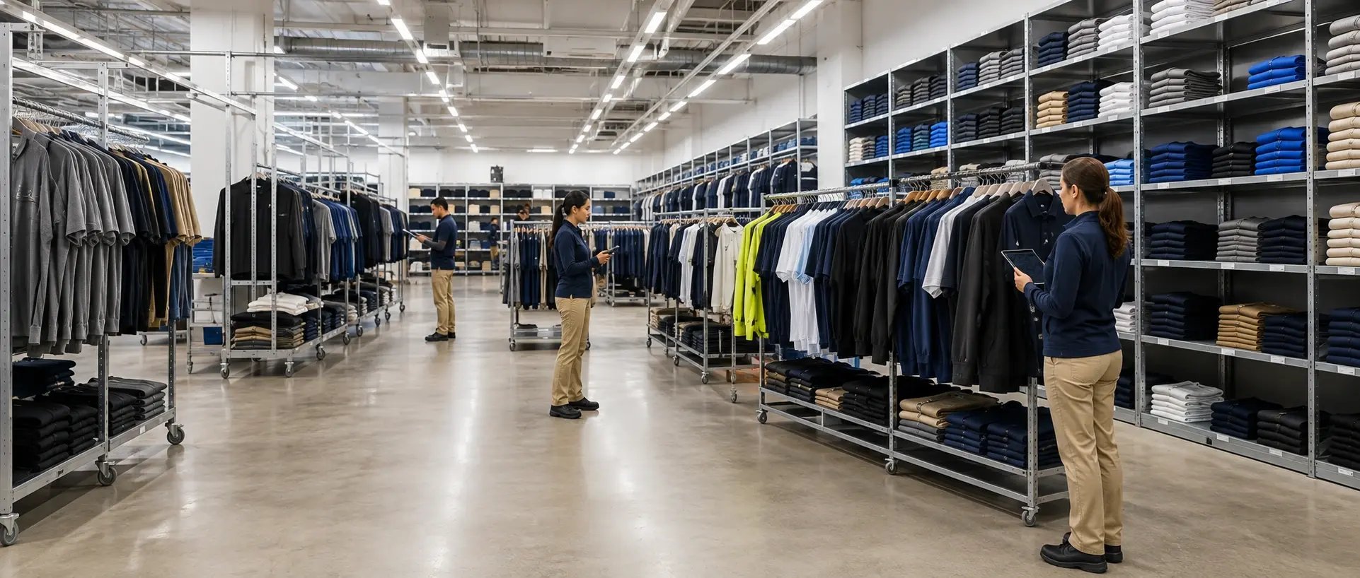 Uniform Inventory being assessed