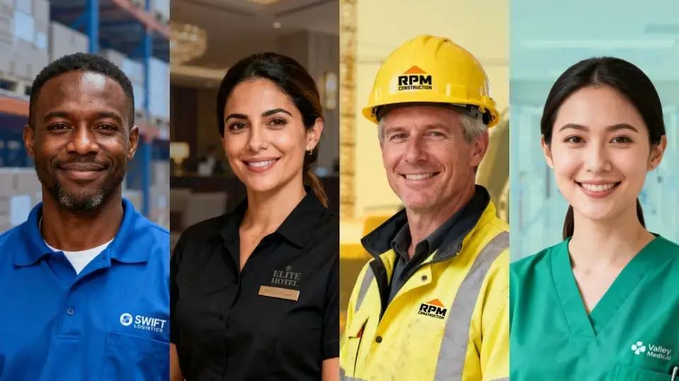 The Psychology of Colors in Workwear: What Your Uniforms Say About Your Brand